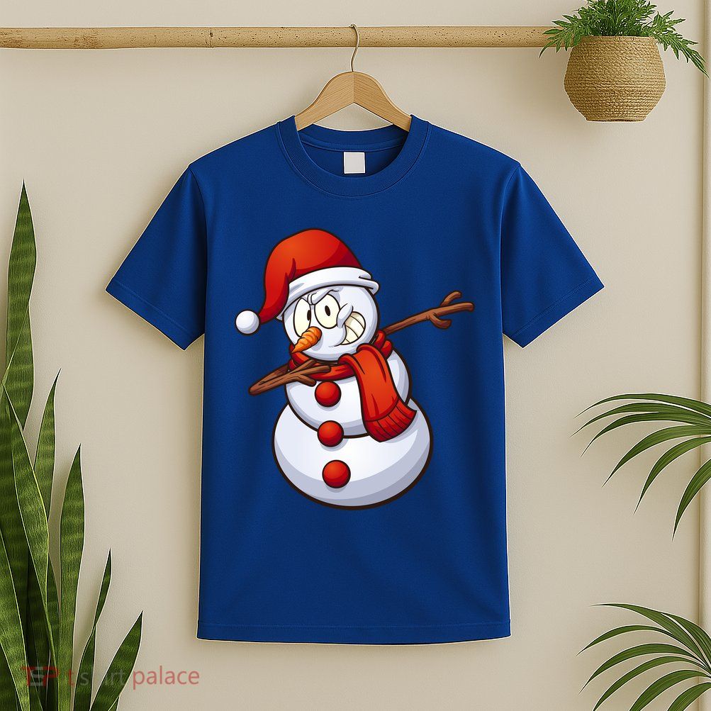 Dabbing Snowman T-Shirt