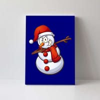 Dabbing Snowman Canvas