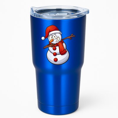 Dabbing Snowman Tumbler