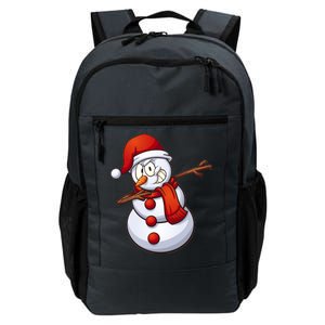 Dabbing Snowman Daily Commute Backpack