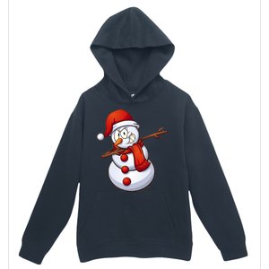 Dabbing Snowman Urban Pullover Hoodie