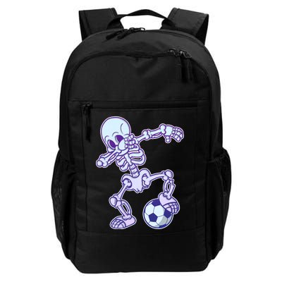 Dabbing Soccer Skeleton Daily Commute Backpack