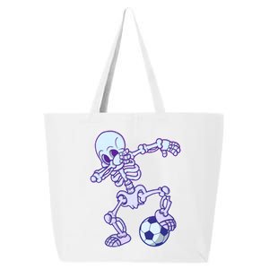 Dabbing Soccer Skeleton 25L Jumbo Tote