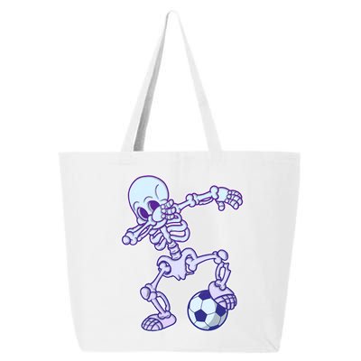 Dabbing Soccer Skeleton 25L Jumbo Tote