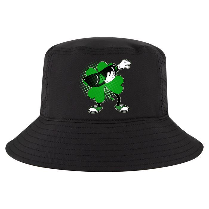 Dabbing St. Patrick's Day Shamrock Cool Comfort Performance Bucket Hat