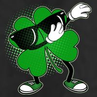 Dabbing St. Patrick's Day Shamrock Cool Comfort Performance Bucket Hat