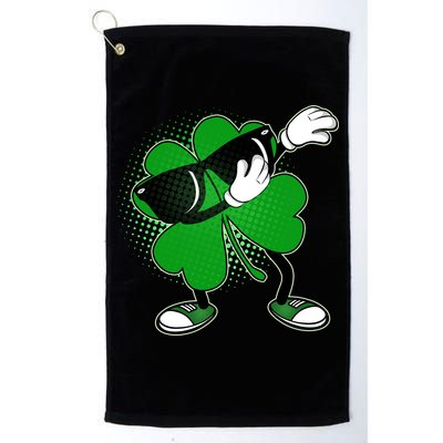 Dabbing St. Patrick's Day Shamrock Golf Towel