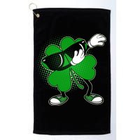 Dabbing St. Patrick's Day Shamrock Golf Towel
