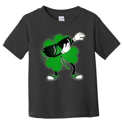 Dabbing St. Patrick's Day Shamrock Toddler T-Shirt