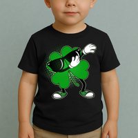 Dabbing St. Patrick's Day Shamrock Toddler T-Shirt