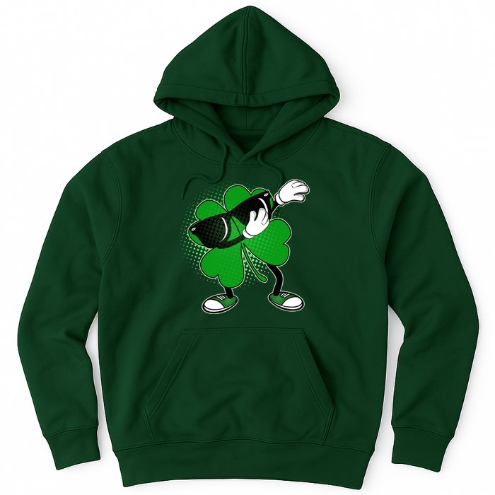 Dabbing St. Patrick's Day Shamrock Hoodie