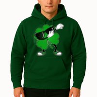 Dabbing St. Patrick's Day Shamrock Hoodie