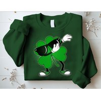 Dabbing St. Patrick's Day Shamrock Sweatshirt