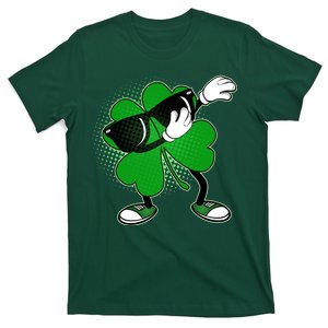 Dabbing St. Patrick's Day Shamrock T-Shirt