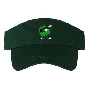 Dabbing St. Patrick's Day Shamrock Valucap Bio-Washed Visor