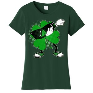 Dabbing St. Patrick's Day Shamrock Women's T-Shirt