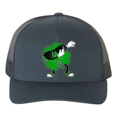 Dabbing St. Patrick's Day Shamrock Yupoong Adult 5-Panel Trucker Hat