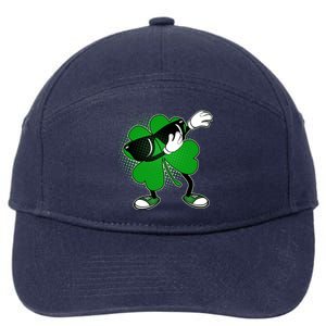 Dabbing St. Patrick's Day Shamrock 7-Panel Snapback Hat