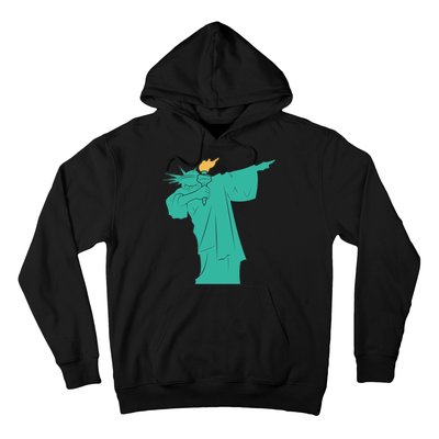 Dabbing Statue Of Liberty Hoodie