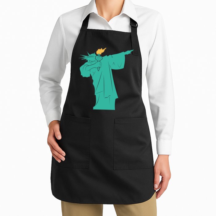 Dabbing Statue Of Liberty Apron