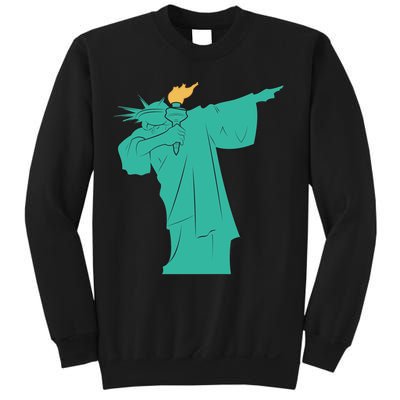 Dabbing Statue Of Liberty Sweatshirt