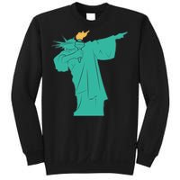 Dabbing Statue Of Liberty Sweatshirt