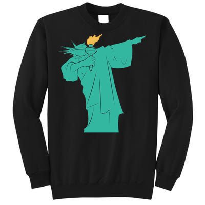 Dabbing Statue Of Liberty Sweatshirt