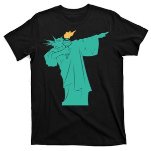 Dabbing Statue Of Liberty T-Shirt