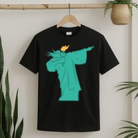 Dabbing Statue Of Liberty T-Shirt
