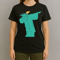 Dabbing Statue Of Liberty T-Shirt