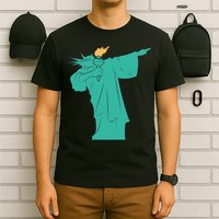 Dabbing Statue Of Liberty T-Shirt