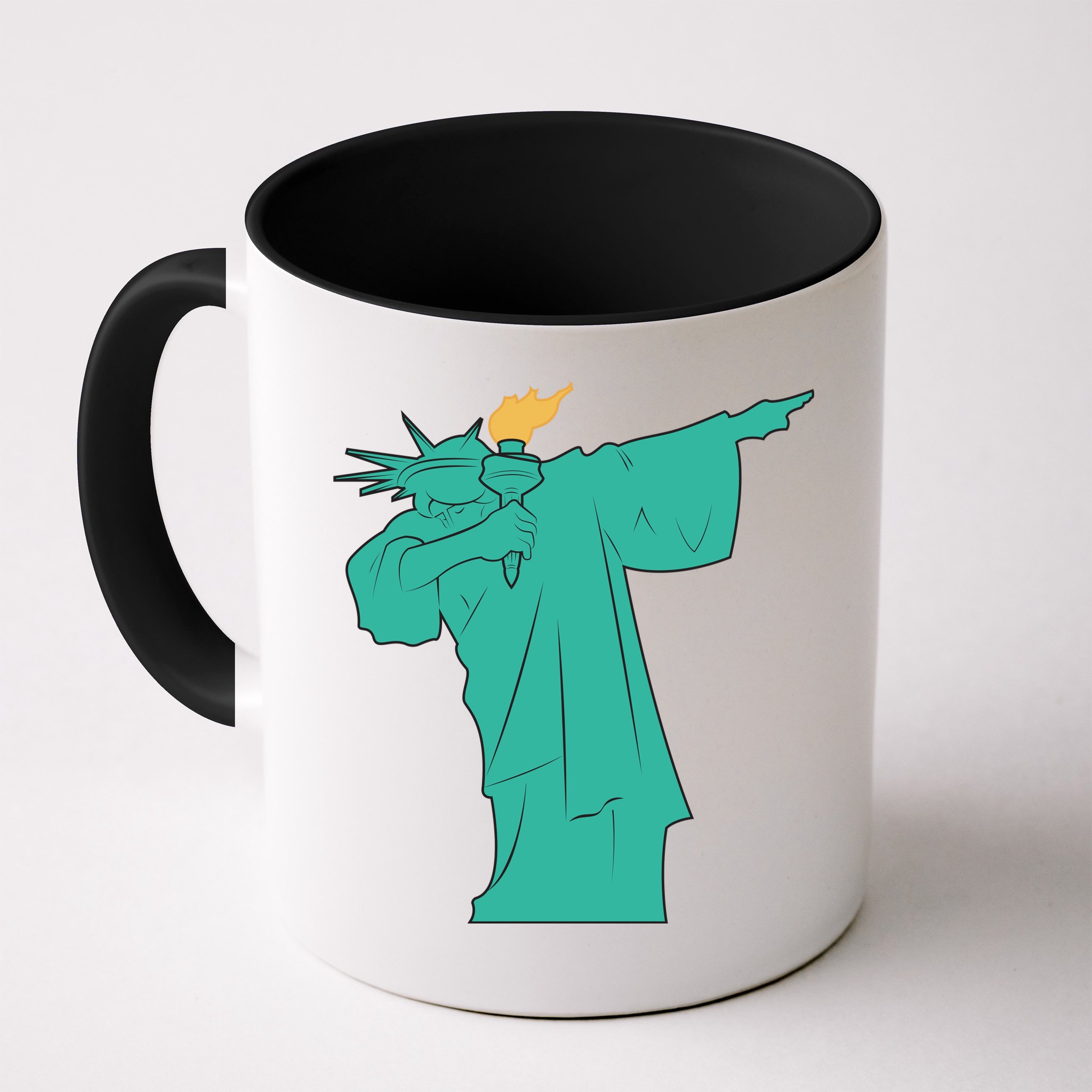 Dabbing Statue Of Liberty Mug