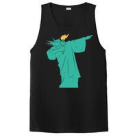 Dabbing Statue Of Liberty PosiCharge Competitor Tank