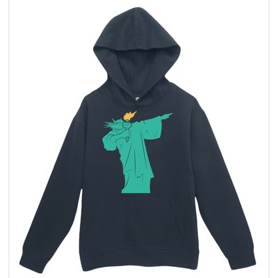 Dabbing Statue Of Liberty Urban Pullover Hoodie