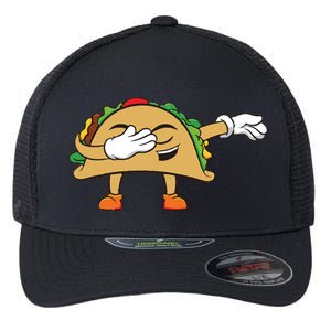 Dabbing Taco Flexfit Unipanel Trucker Cap