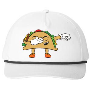 Dabbing Taco Snapback Five-Panel Rope Hat