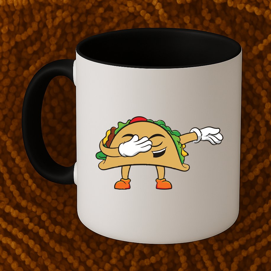Dabbing Taco Mug