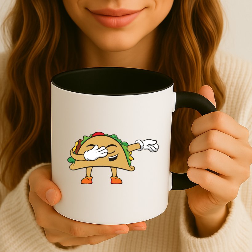 Dabbing Taco Mug