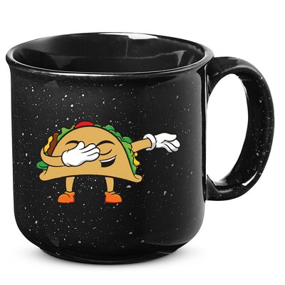 Dabbing Taco 15oz Campfire Ceramic Mug