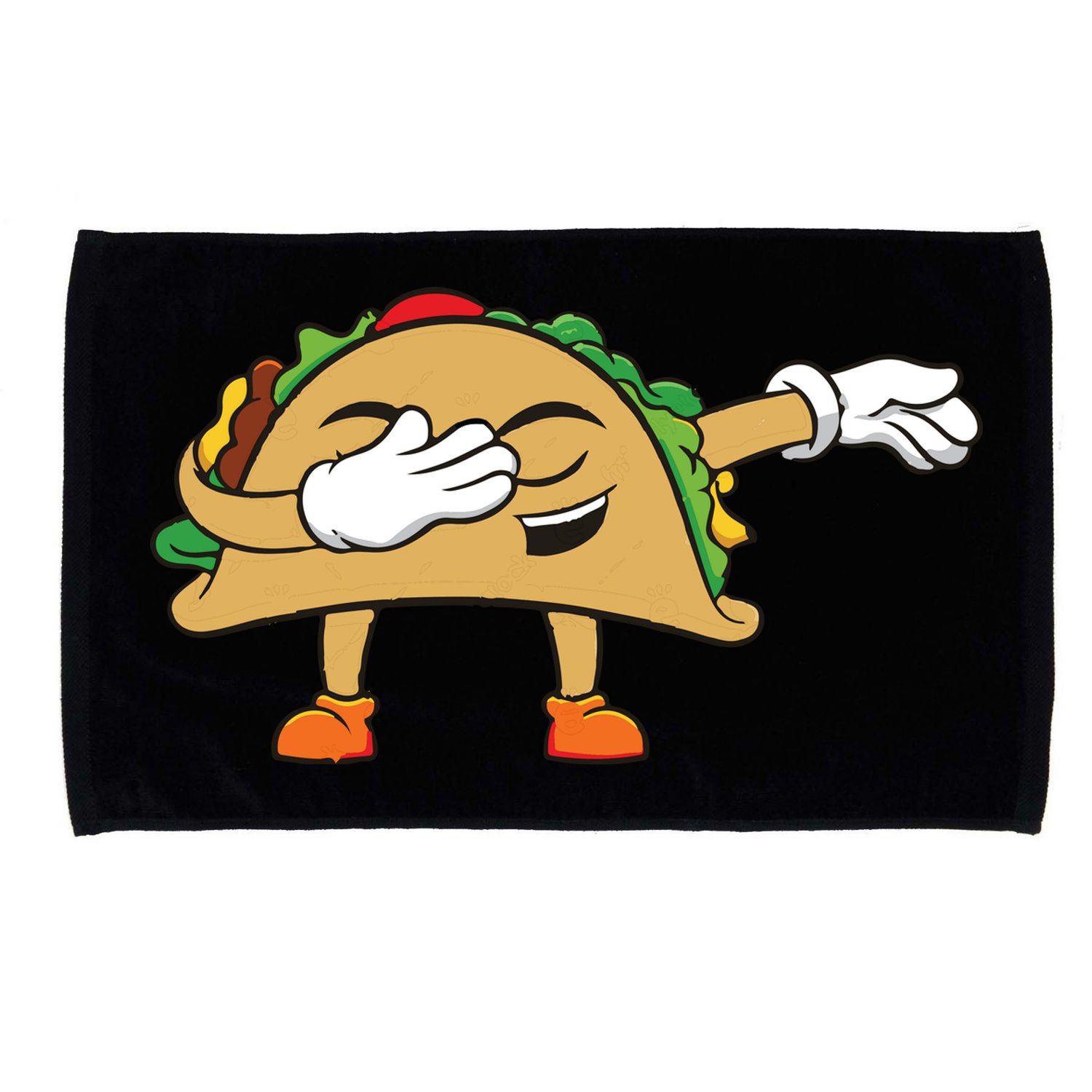 Dabbing Taco Microfiber Hand Towel