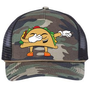 Dabbing Taco Retro Rope Trucker Hat Cap