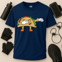 Dabbing Taco Cooling Performance Crew T-Shirt