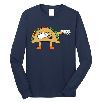 Dabbing Taco Long Sleeve Shirt