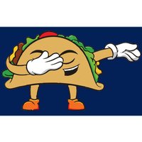 Dabbing Taco Bumper Sticker