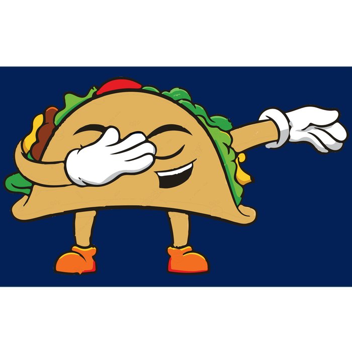 Dabbing Taco Bumper Sticker