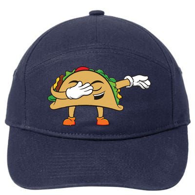 Dabbing Taco 7-Panel Snapback Hat