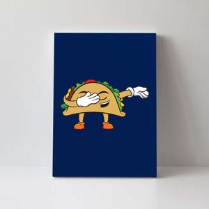 Dabbing Taco Canvas