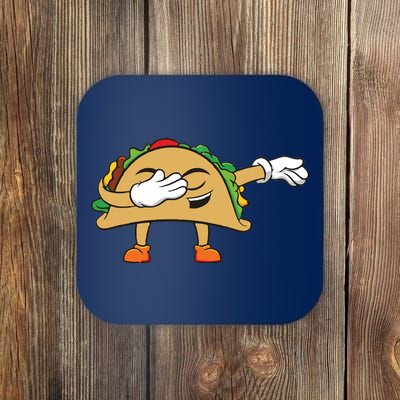 Dabbing Taco Coaster