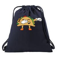 Dabbing Taco Drawstring Bag