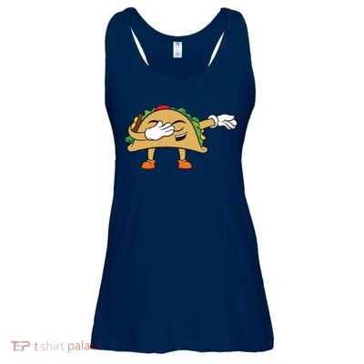 Dabbing Taco Ladies Essential Flowy Tank